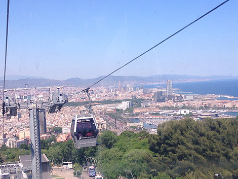 montjuic tour con niños 2