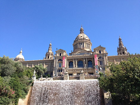 montjuic tour con niños